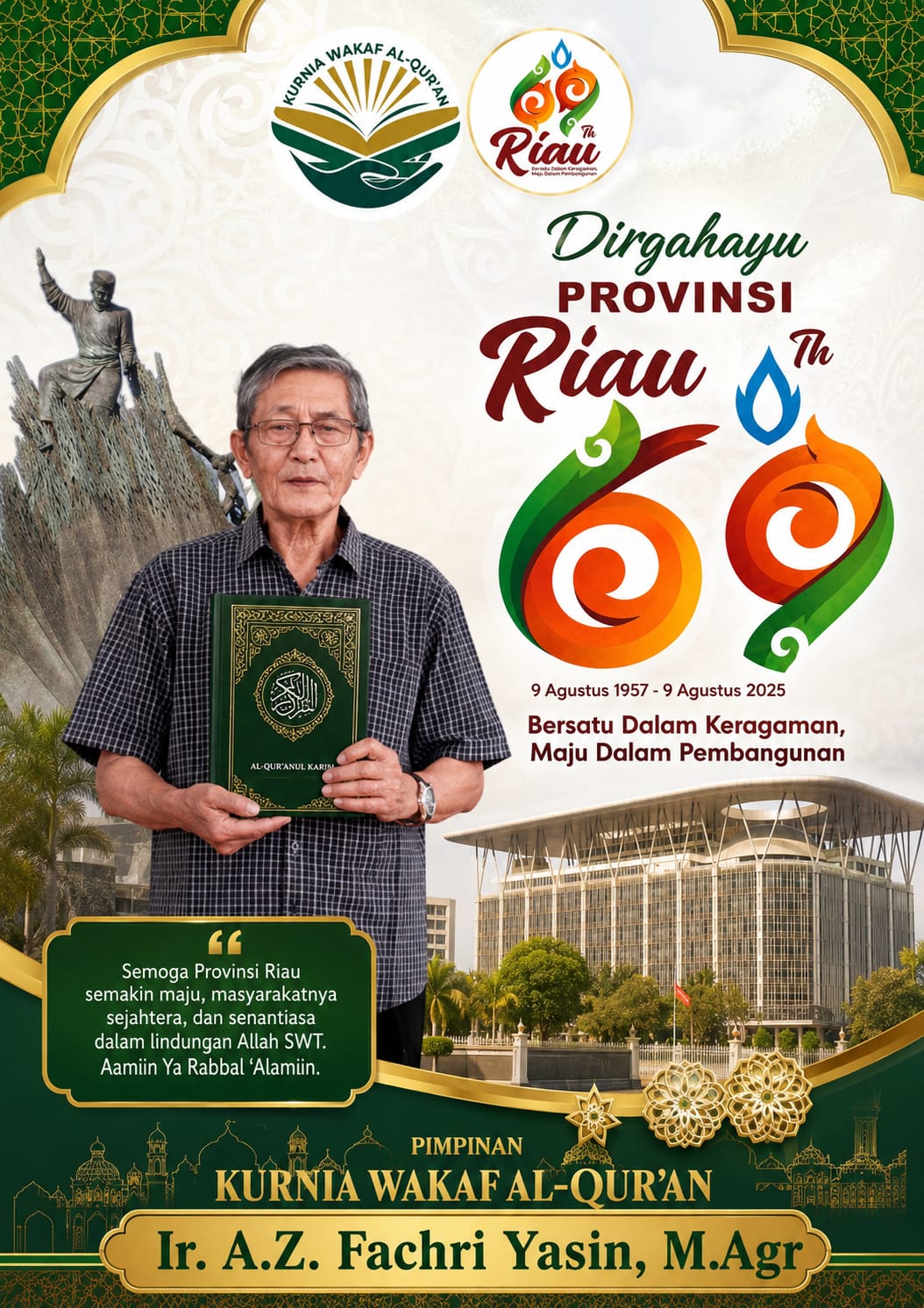 Iklan HUT Riau 69 BWA Fahcri 2026